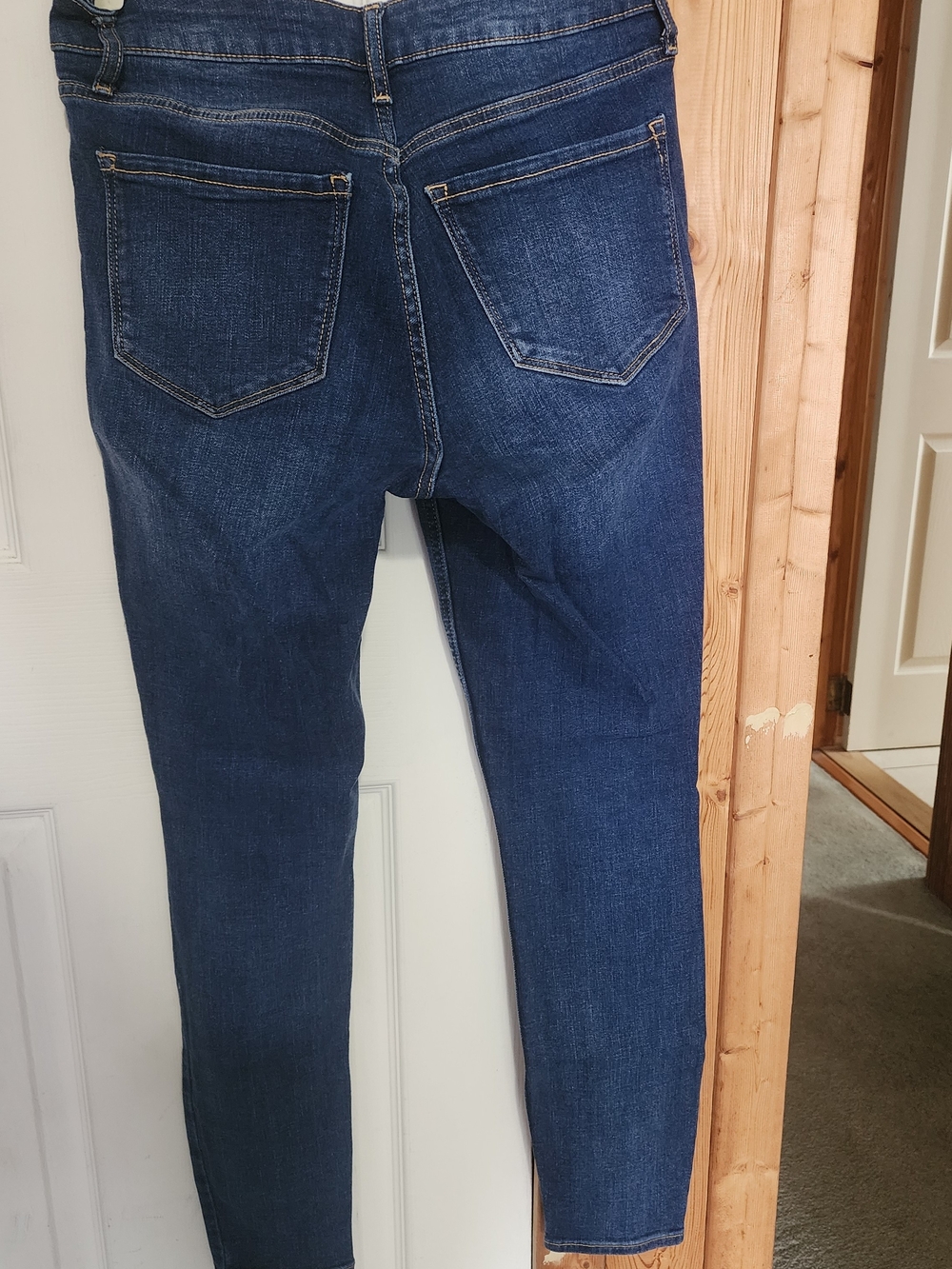 Old Navy Women's Dark Blue Skinny Jeans